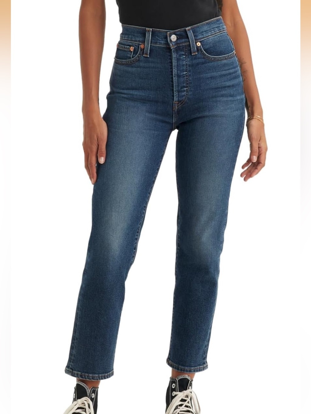 Levi's wedgie straight jeans